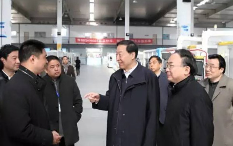 省委書記羅志軍無錫新區調研，奧特維作為重點考察企業
